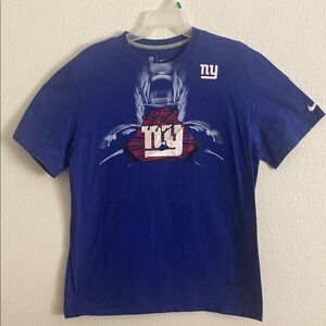 NFL Team Apparel Nike Blue Graphic Men's Shirt Size XL